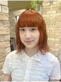 外ハネボブ似合わせカットブリーチなしカラー/三鷹/吉祥寺