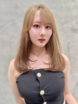 ロンドネートゥル 新潟(Lond naitre) 新潟／万代／髪質改善／レイヤー／ベージュ