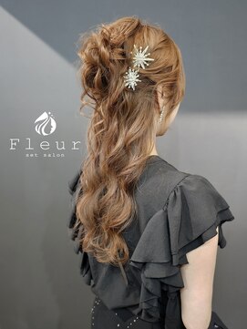セットサロン フルール(Fleur) ハーフアップ