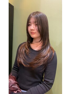 ブランチ(branch) 「周りと差がつく」スーパーロングハッシュレイヤー