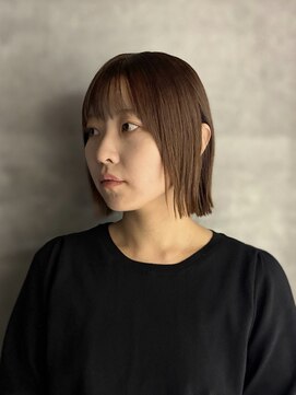 ヘアサロン コレハ(hair salon CoReha) 【ミニボブ × 透明感カラー】村主