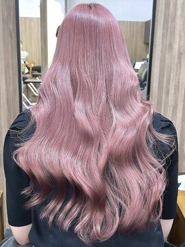 イリ 大阪(ili) 暗めカラー/デザインカラー/髪質改善/小顔/オリーブグレー