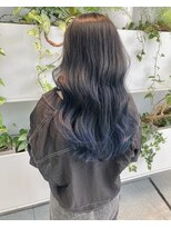 オーセンヘア(AUTHEN.HAIR)&nbsp;（mutsumi.）ブルーグラデーション