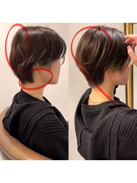 メモリーズ 水天宮前店(Memories) ショートビフォーアフター似合わせカット