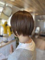 ブルータス(BRUTUS)&nbsp;丸み大人ショートボブ