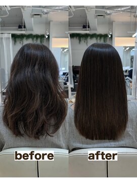 ルスリー 田園調布店(Lsurii) 田園調布髪質改善｜純度100％トリートメント＋カット＋縮毛矯正