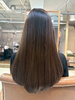 アンククロス 表参道(ANKH CROSS)&nbsp;トリートメントカラー/ダークブラウン/ストレートロング