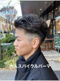大人スパイラルパーマ