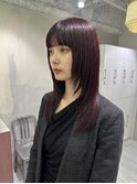 ハンサムショートタッセルボブパーマレイヤーボブハイライト