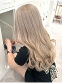 原宿韓国顔まわりミルクティーベージュミルクティーカラー