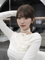 マウル トーキョー 銀座(MAEUL TOKYO) 面長 顔まわりカット 似合わせ ワンホンレイヤー 銀座