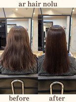 アールヘアノル(ar hair nolu) 髪質改善縮毛矯正 24