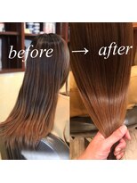 オハナ(ohana)&nbsp;【ohana 表参道】ケラチントリートメント×大人のベイクドカラー