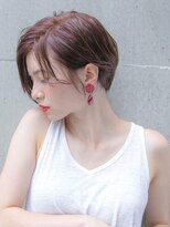 ルティア 池袋(Lutia)&nbsp;ピンクブラウン サイドパートショート