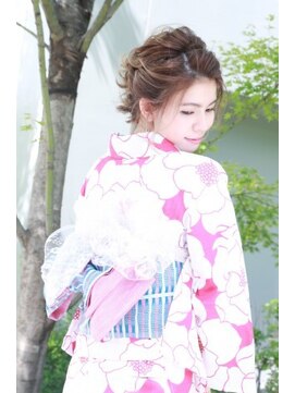 ネオリーブアピ 池袋店(Neolive api) 【neolive api 池袋】浴衣ヘアアレンジ♪