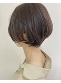 小顔丸みショート