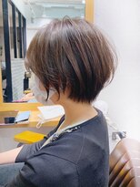 アヴァロン(AVALON)&nbsp;絶壁解消×イルミナカラー×ひし形丸みショート永田