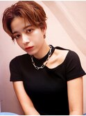 【La fith】 センターパート×ハンサムショート