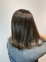 ジュジュル 稲毛本店(jujur)&nbsp;ミディアム/ボブ/カーキグレージュ/大人かわいい[稲毛駅]