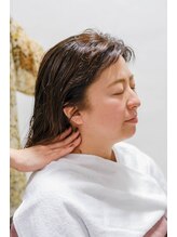 頭皮のマッサージ