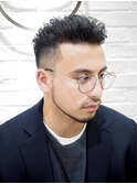 リバースパーマ/スパイラル/フェード/刈り上げ/30代/40代