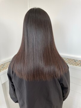 TJ天気予報 3mm 尾西店 クリックで施術前の状態をチェック♪TJの[極]艶髪ストレート