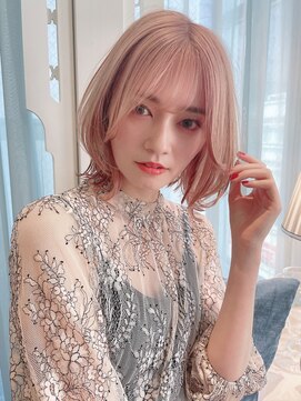 ロンド ジュルード 名古屋(Lond jeloud) 学割U24 韓国風 ウルフ フェイスレイヤー 顔周り 前髪  456
