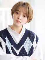 アグ ヘアー ミニョン 半田2号店(Agu hair mignon) 《Agu hair》大人カジュアル丸みショート