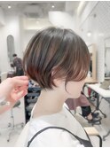 【大人ショート】20代/30代/40代/50代/ミルクティーベージュ