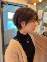 ロンドエニカ 大宮(Lond enika)&nbsp;lond 惇平　大人ガーリーモードヘアチョコレートプリカール