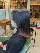 ヘアーサロン キー(Hair salon key)&nbsp;切りっぱなしロブ♪