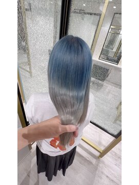 アンドリルム 梅田(&Lillme) ブリーチ艶カラー