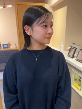 スムーク(smuk) 【smuk/スムーク】ミニボブ/産毛バング/シースルーバング