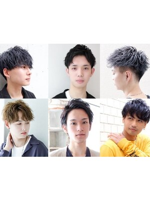 桃山台駅6分【アッシュブラック/ウルフショート】爽やかなヘアで好印象◎CUT+炭酸￥4900