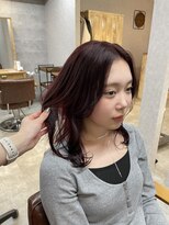 ナチュラル グロー 仙台駅前店(Natural grow)&nbsp;ブリーチなしで出来るカシスカラー