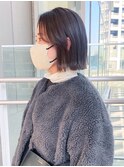 切りっぱなしボブ*ミニボブ*ナチュラルボブ*ショートボブ*ボブ