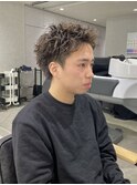 スパイキーショート/メンズショート/ピンパーマ