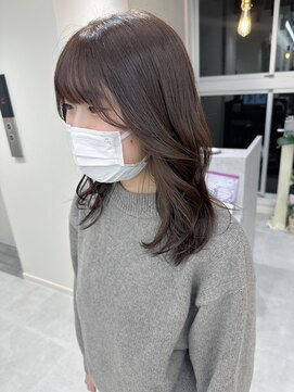 ナビバイケンジ(NaVI by KENJE) ブリーチなしチョコレートブラウンカラー♪