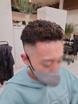 ポポヘアー(PoPo hair) 特殊パーマ(極道パーマ)