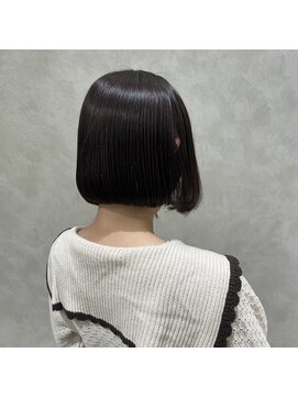 カメリア 札幌大通(Camellia) お手入れ楽ちん！ぱつっとボブ！