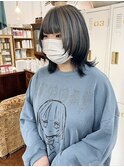 ソフトウルフ×インナーカラー