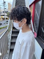 アイズ 海老名(AIZU)&nbsp;マッシュウルフ 波巻きスパイラルパーマ ツイストスパイラル