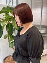 ガリカ 大名(Gallica)&nbsp;【森千晶】乾かすだけでまとまるボブに柔らかいチェリーブラウン