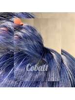 ヘアサロンエムフィス 池袋東口(HAIR SALON M Fe's)&nbsp;ブリーチ一回コバルトカラー