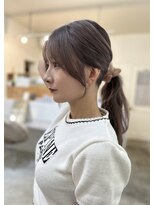 アンククラシックヘアー(ank classic hair)&nbsp;顔まわり、レイヤーカット、韓国ヘア【山田　彩千郎】