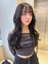 リリー(Lilley) 【lilley 稲永麻衣】羽エクステ+ロングヘア+顔まわり+韓国ヘア