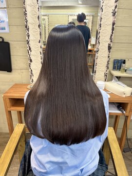 リラクオーレ 三宮 元町(LIRA CUORE) 艶サラ酸性縮毛矯正