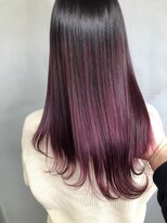 ジーナ 船橋(Zina)&nbsp;髪質改善＊くびレイヤーピンクベージュ＊美髪【Zina船橋】