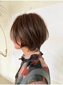 束感大人ボブアッシュブラウンくびれヘア20代30代40代