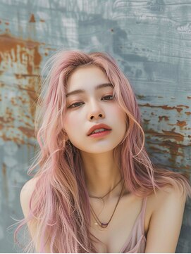 レヴ 草加店(LEV.) イメチェンホワイトブロンド美髪ワイドバング外ハネボブ